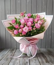 Букет Розовый кустик в Нижнем Баскунчаке
