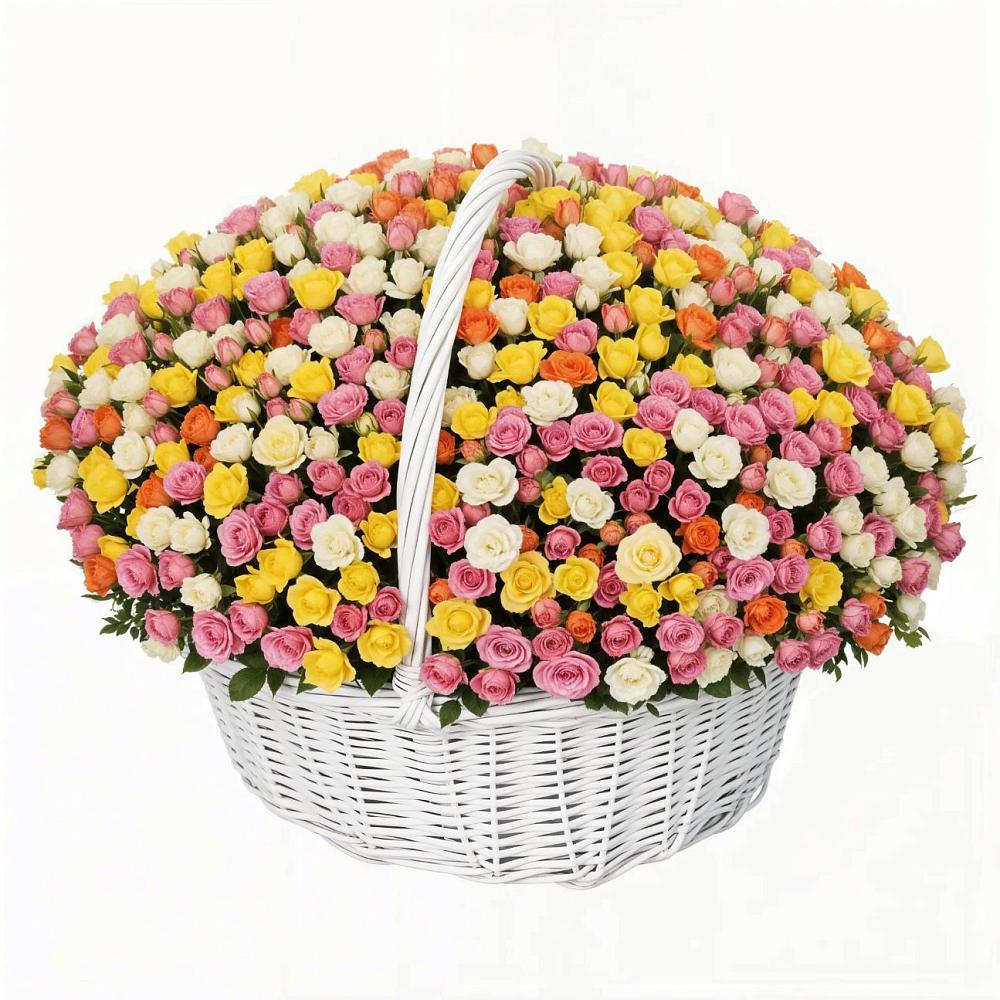 Премиум букет из: Розы в Нижнем Баскунчаке