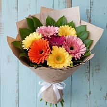 Букет цветов из:  Герберы в Нижнем Баскунчаке