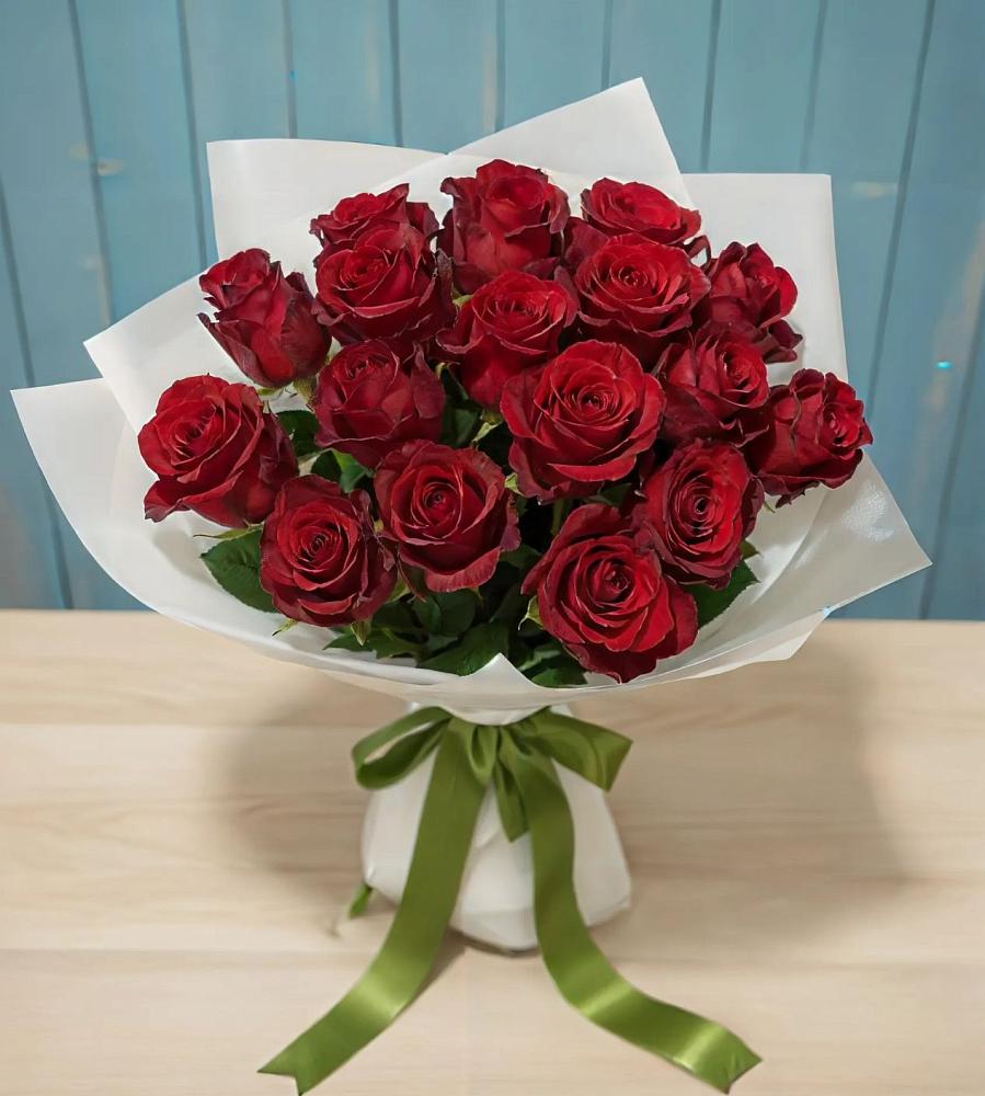 Букет Красные розы в Нижнем Баскунчаке