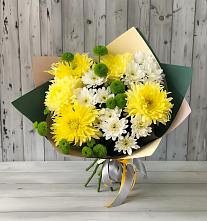 Букет цветов из:  Хризантемы в Нижнем Баскунчаке
