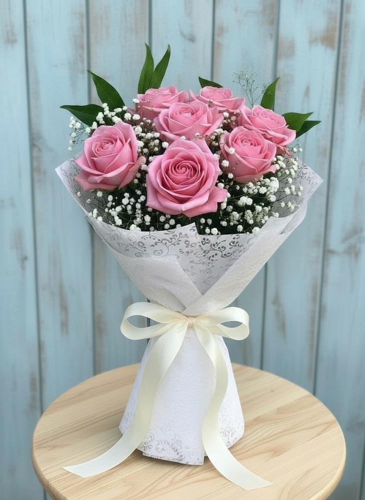 Букет цветов из: Розы в Нижнем Баскунчаке