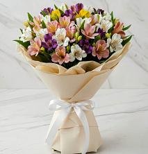 Букет цветов из:  Альстромерии в Нижнем Баскунчаке