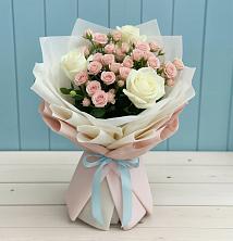 Букет цветов из:  Розы в Нижнем Баскунчаке