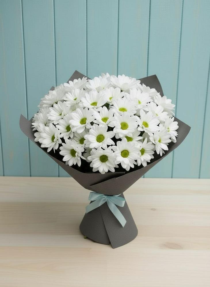 Букет цветов из: Хризантемы в Нижнем Баскунчаке