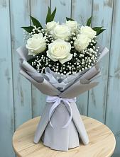 Букет цветов из:  Розы в Нижнем Баскунчаке