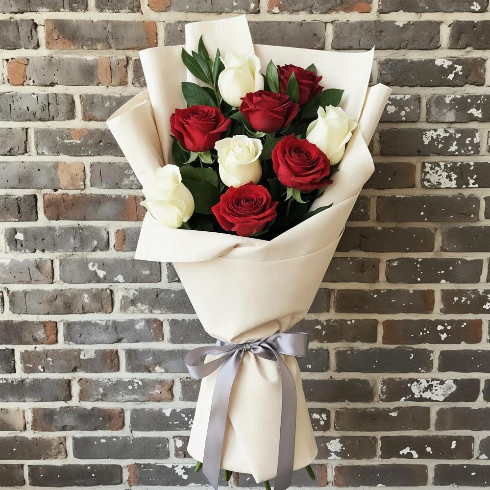 Букет цветов из: Розы в Нижнем Баскунчаке