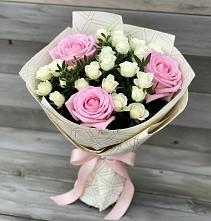 Букет цветов из:  Розы #REPLACE_PRED# Нижнем Баскунчаке