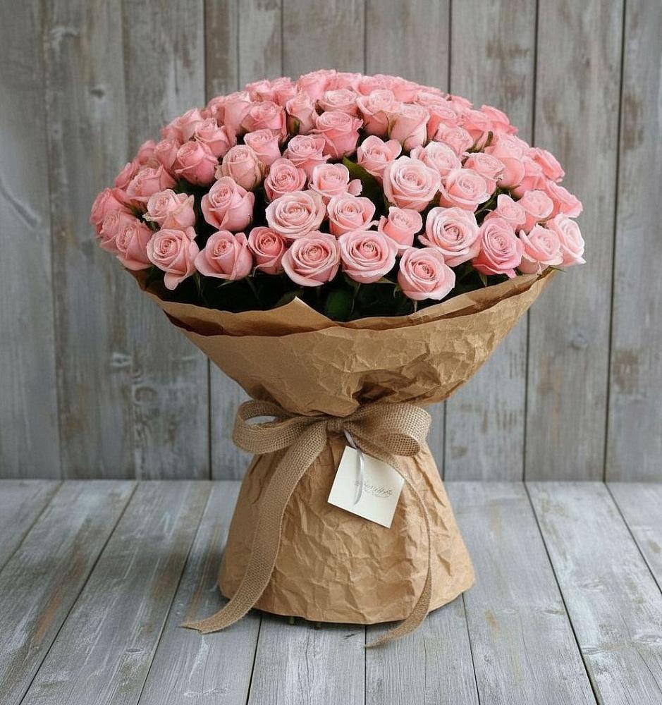 Букет 151 Роза Роуз в Нижнем Баскунчаке