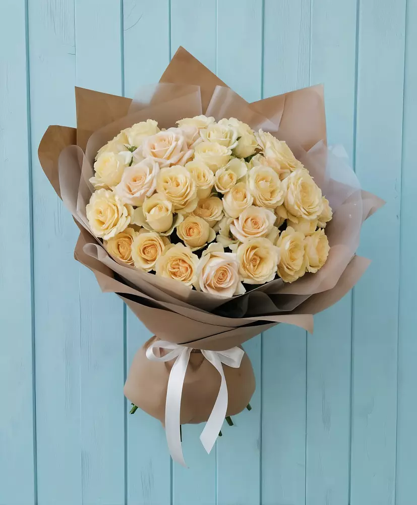 Букет Кремовое облако в Нижнем Баскунчаке