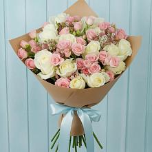 Букет цветов из:  Розы в Нижнем Баскунчаке